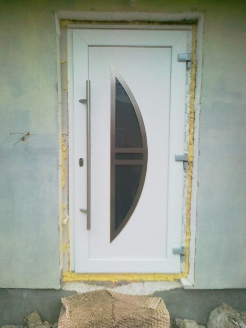 drzwi schuco wypełnienie typ5 kolor biały